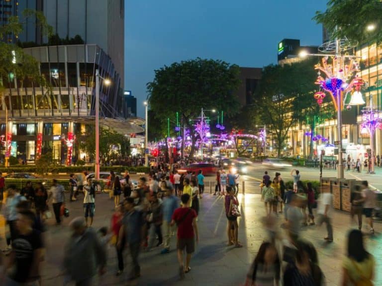 Makanan halal di Orchard Road