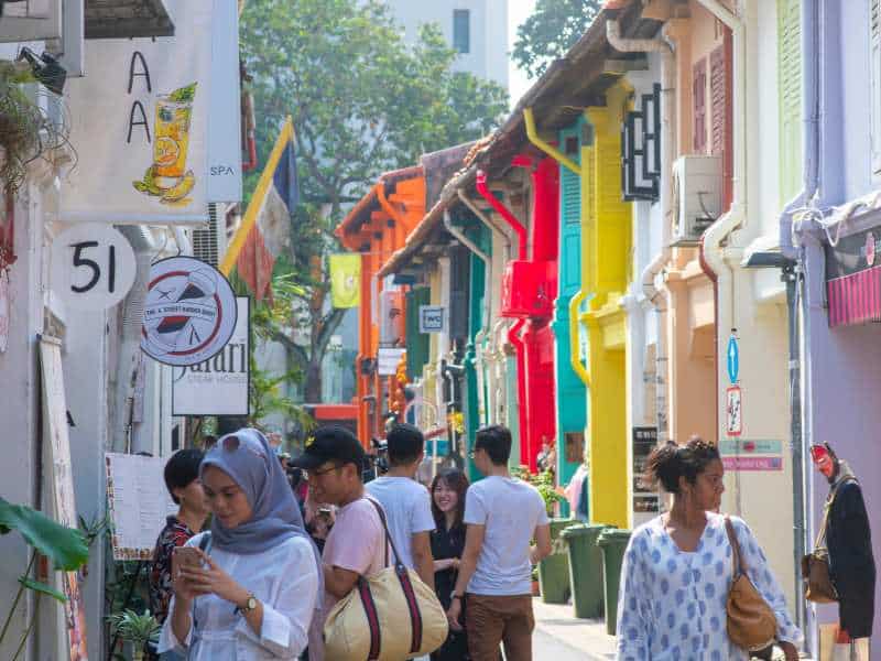 makanan halal di bugis street