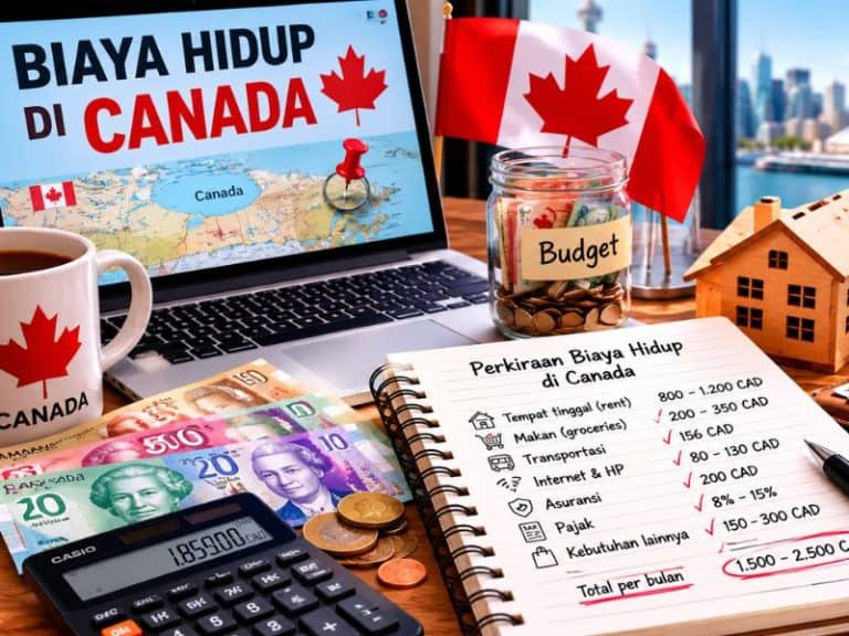 Ini rata-rata biaya hidup single super minimalis di Canada