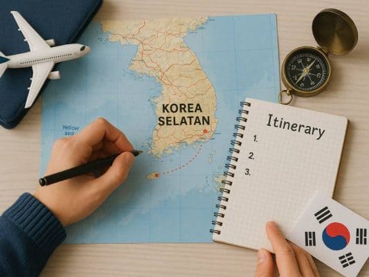 Contoh Itenary Korea Selatan 4 Hari 3 Malam