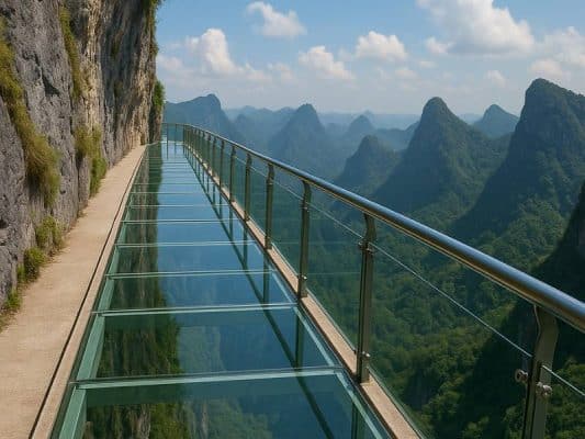 Glass Skywalk China: Sensasi Berjalan di Atas Langit Negeri Tirai Bambu