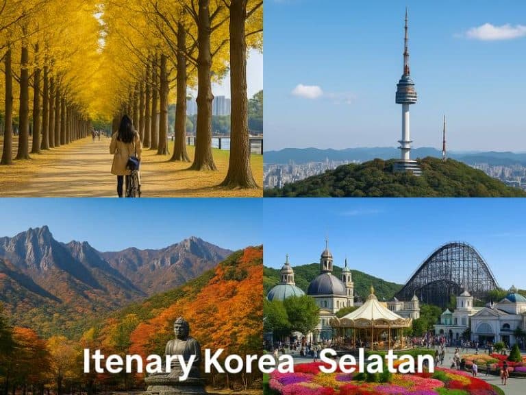 Itenary Korea Selatan untuk Pecinta Alam dan Budaya