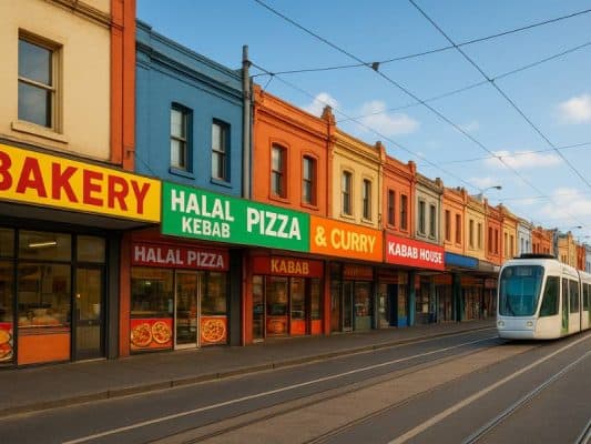 Kawasan Populer untuk Makanan Halal di Melbourne Australia